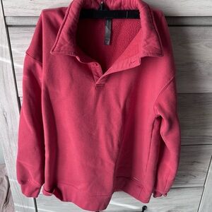 Mondetta Red Pullover Sweatshirt